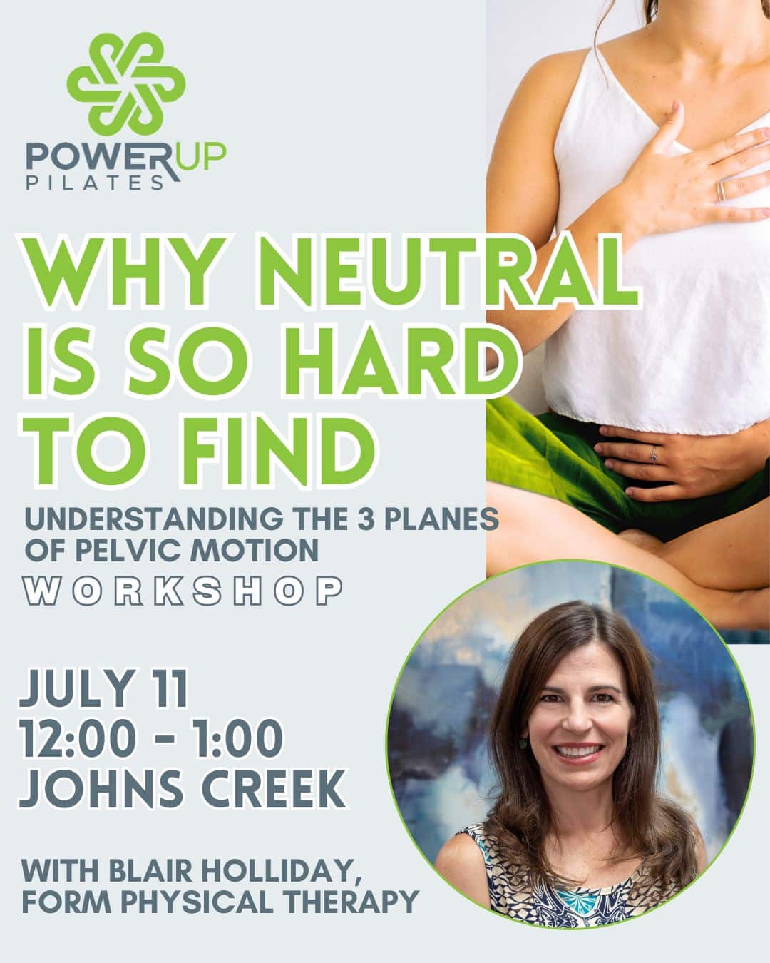 Power Up Pilates - Halcyon Map